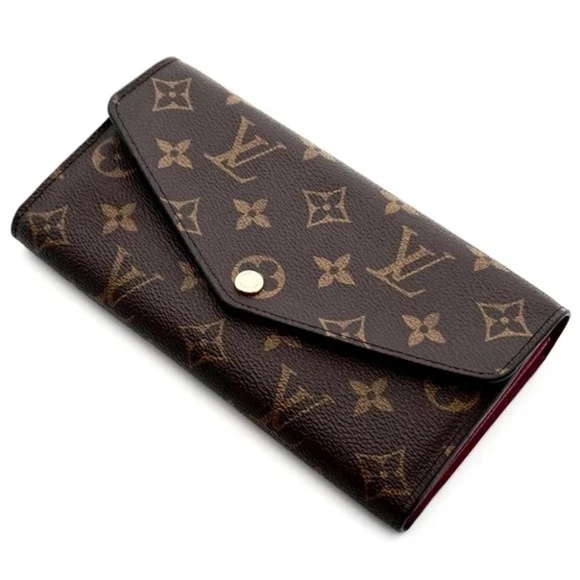Louis Vuitton Sarah Monogram /Fuchsia Wallet - Picture 5 of 12